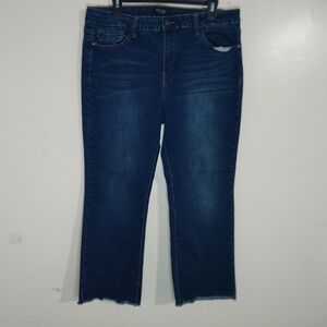 Levis 515 Boot Cut Women'sSize 12P  Classic Blue Straight Leg  Blue Denim Jeans